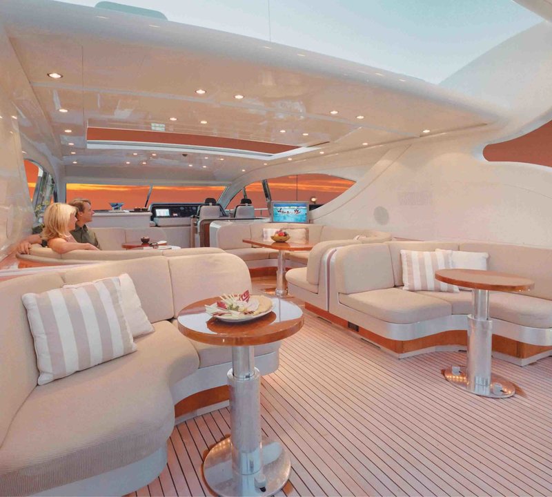 Inside Aboard Yacht DOLCE VITA II