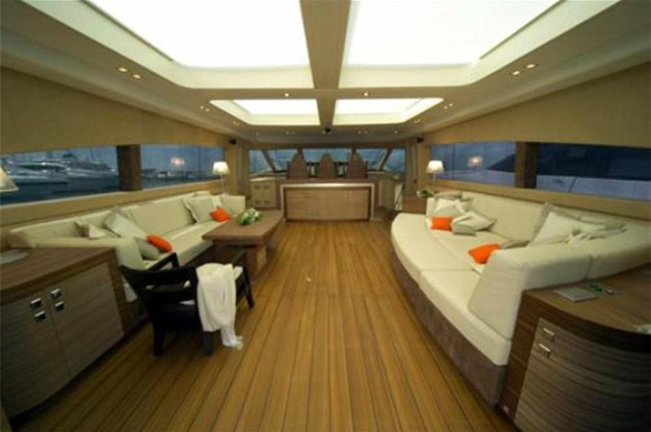 Inside On Board Yacht GEORGE P