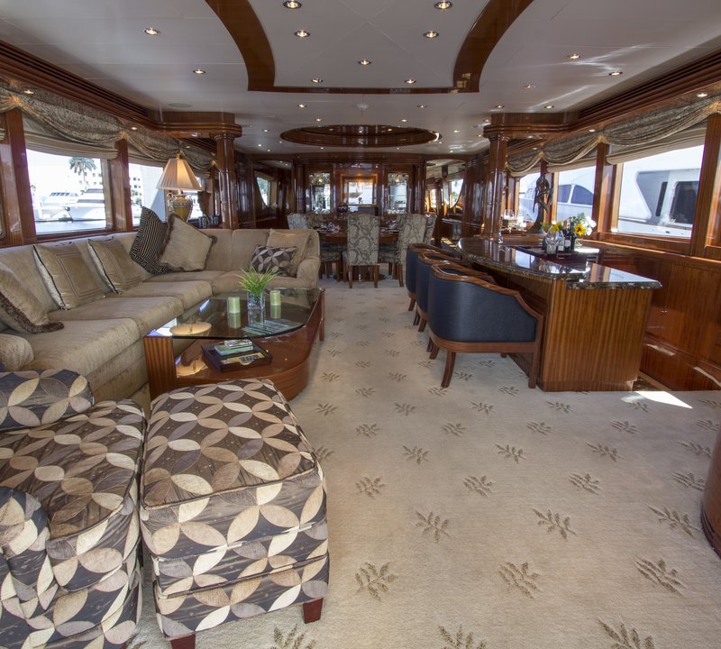 Inside On Yacht LIMITLESS