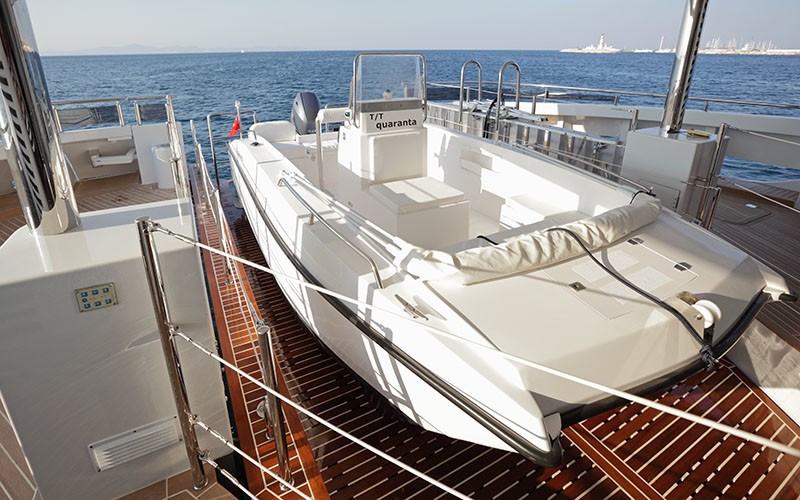 The 34m Yacht QUARANTA