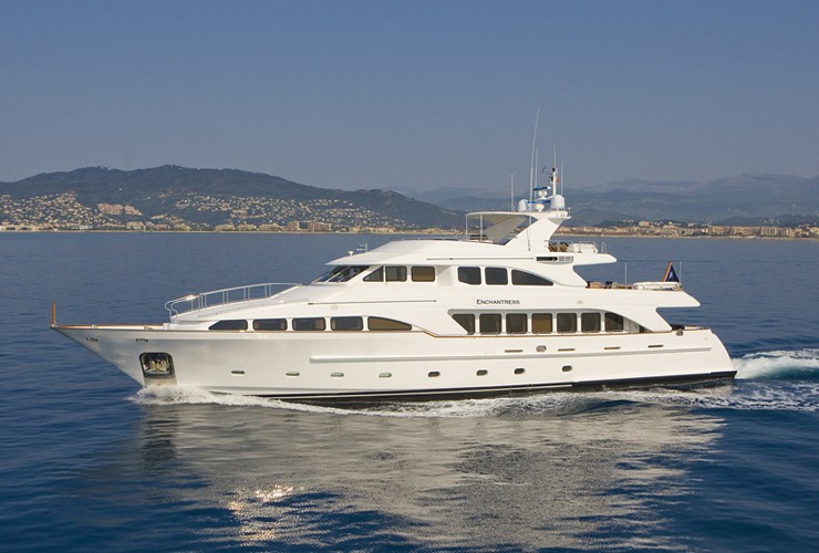 The 35m Yacht ENCHANTRESS