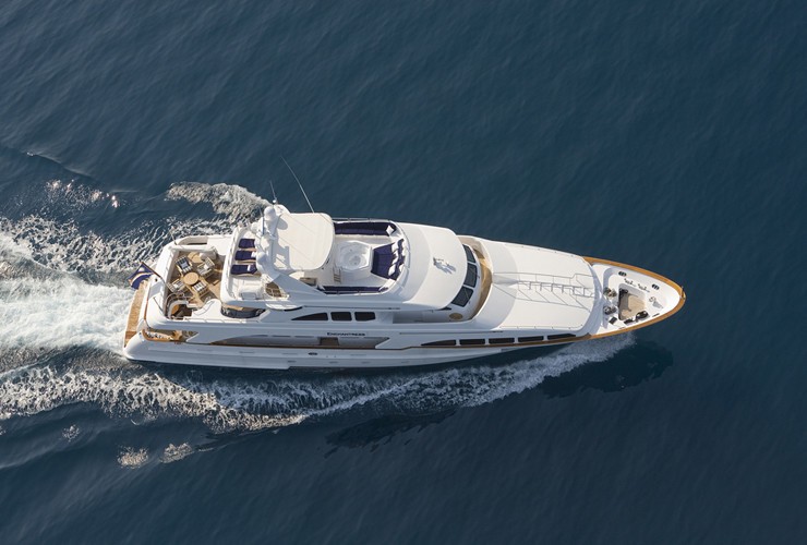 The 35m Yacht ENCHANTRESS