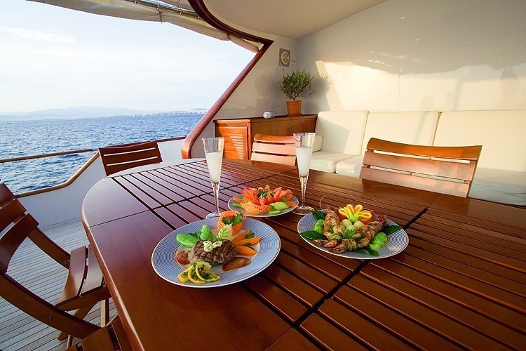 Life On Board Yacht SYLVIANA