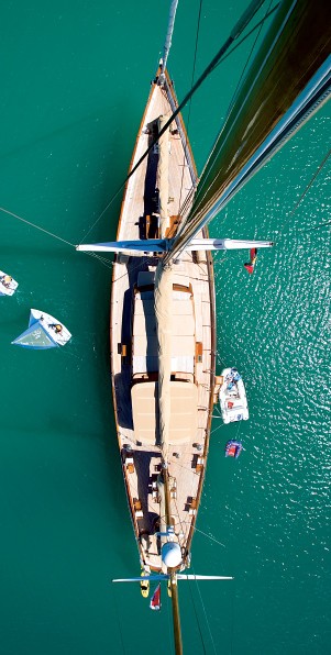 Above Aboard Yacht TIZIANA