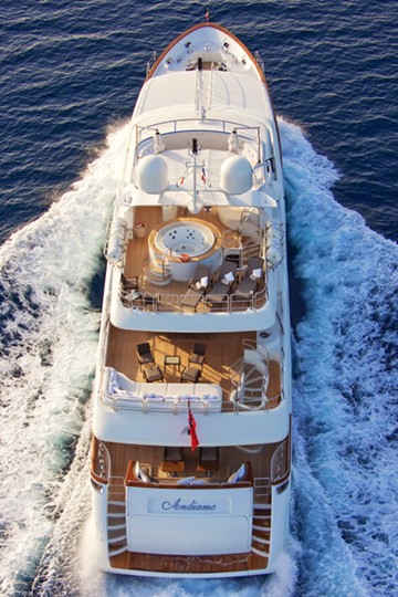 The 36m Yacht ANDIAMO