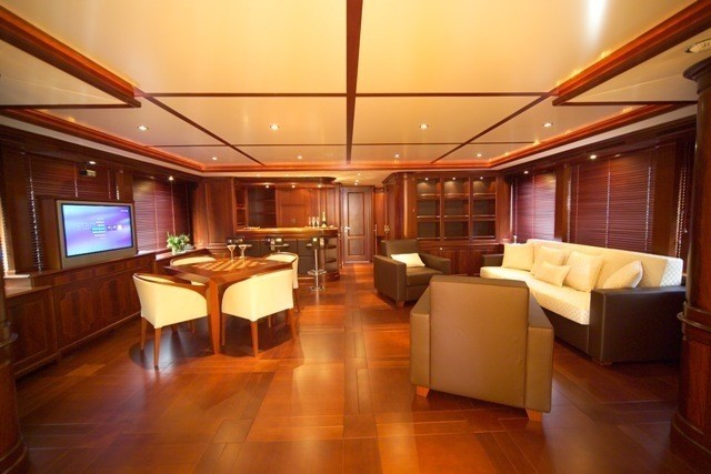 Inside On Board Yacht ANDIAMO