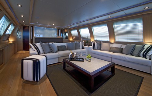 Saloon On Board Yacht ESCAPE II