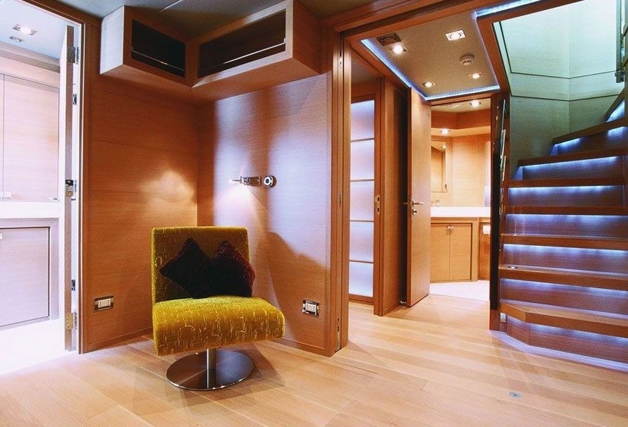 Lobby Aboard Yacht ESCAPE II