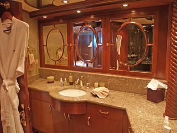 Main Master Bath On Board Yacht JOAN'S ARK