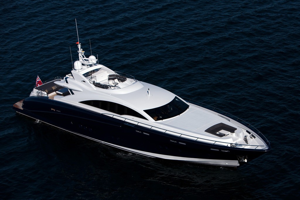 From Above Aspect On Yacht QUANTUM