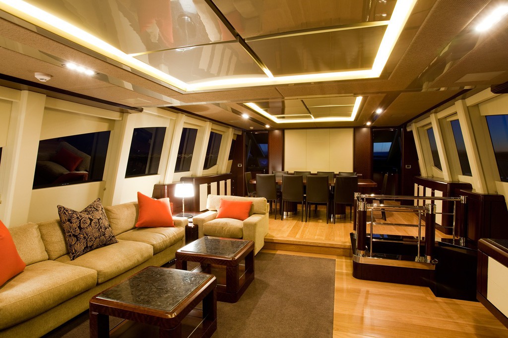 Saloon With Eating/dining On Yacht QUANTUM