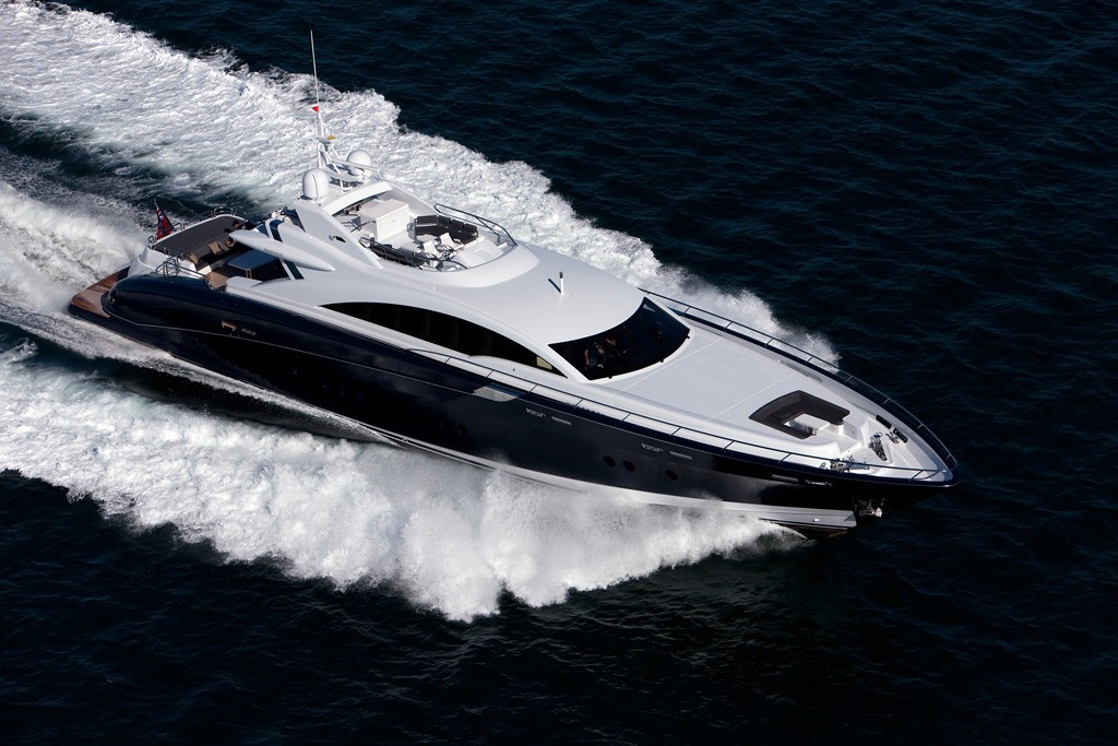 Above: Yacht QUANTUM's Cruising Pictured