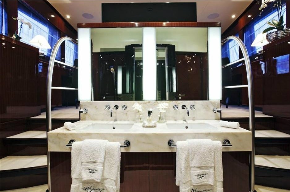 Main Master Cabin Toilet On Yacht WHISPERING ANGEL