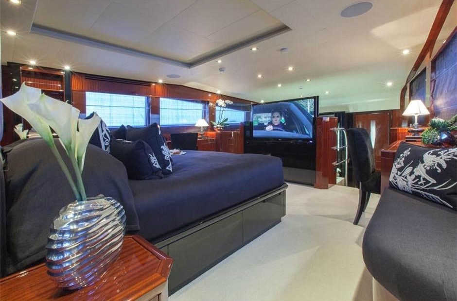 Main Master Cabin On Yacht WHISPERING ANGEL