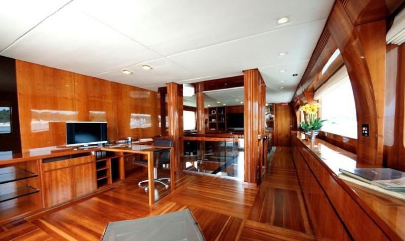 Office Aboard Yacht ZENITH