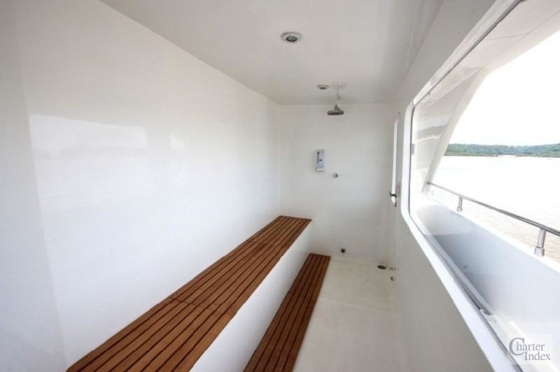 Sauna Area Aboard Yacht ZENITH