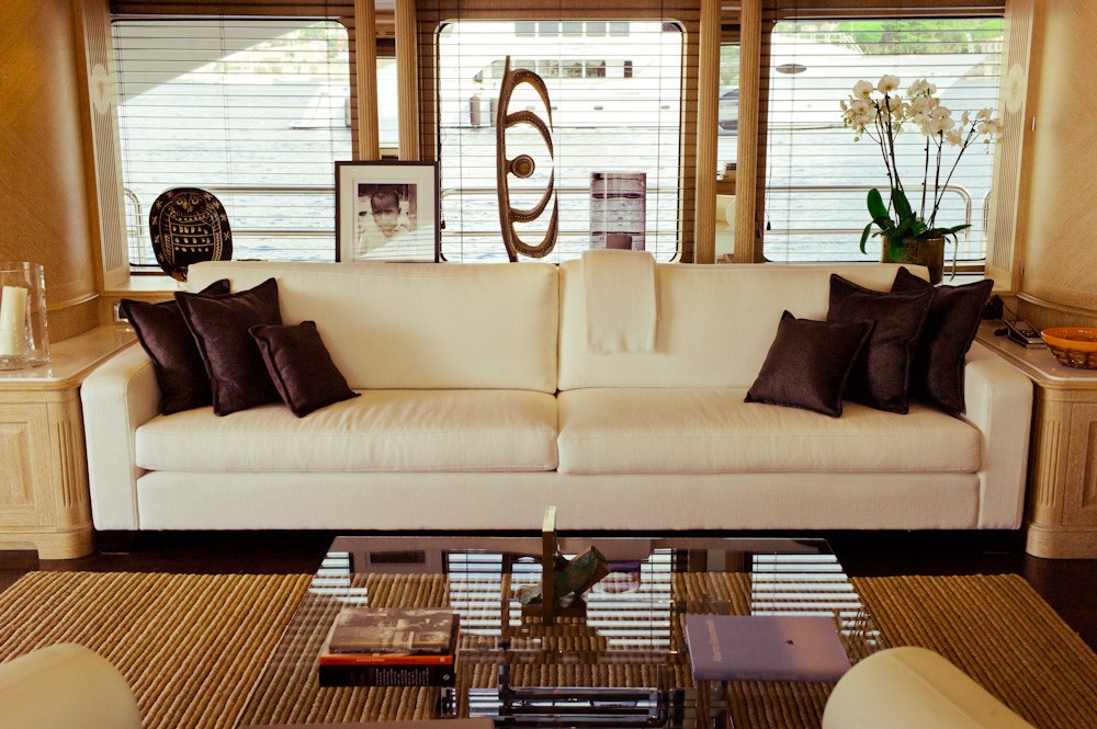 Saloon Aboard Yacht AFRICAN QUEEN
