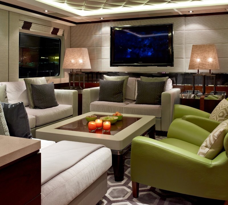 Evening: Yacht AURELIA's Saloon Photograph
