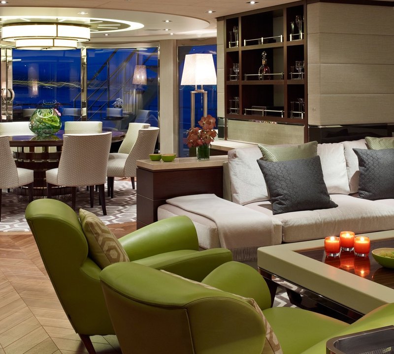 Saloon And Dining On Board Yacht AURELIA