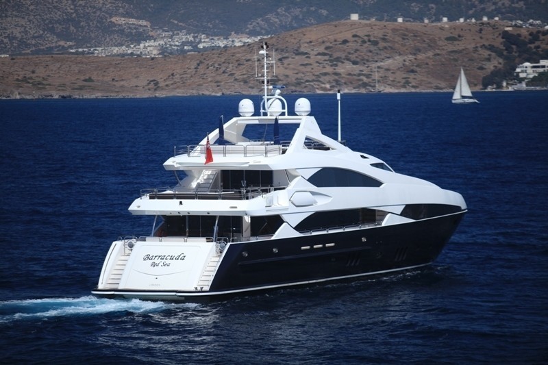 The 37m Yacht BARRACUDA RED SEA