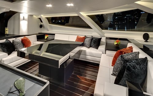 Eating/dining Saloon On Board Yacht BLISS