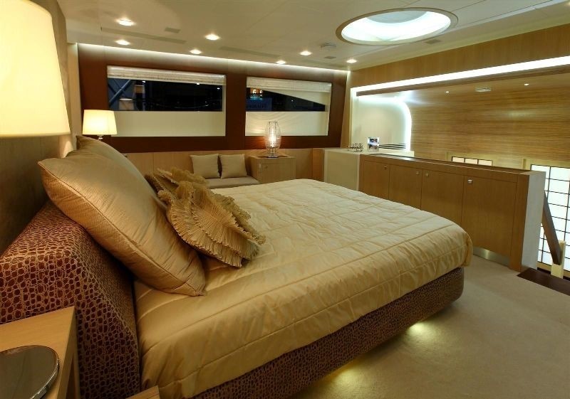 Main Master Cabin On Board Yacht ESPRESSO