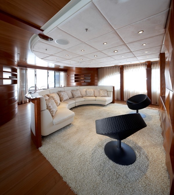 Saloon Sitting Aboard Yacht NORTHLANDER