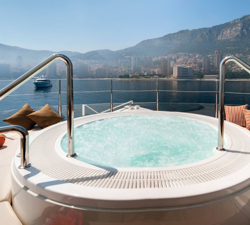 Jacuzzi Pool On Board Yacht NORTHLANDER