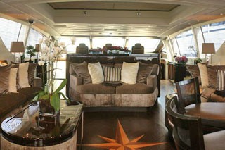 Hard Upper Premier Saloon On Yacht VOYAGE