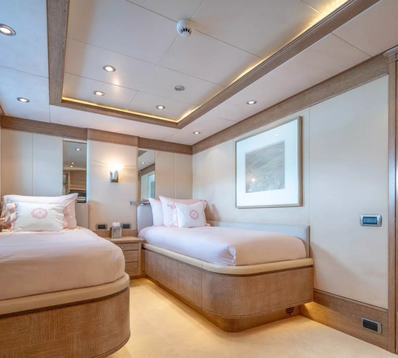 Twin guest suite