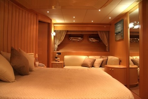 Guest's Cabin On Board Yacht BLUE BREEZE