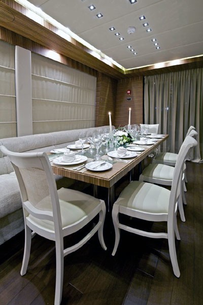 Eating/dining Saloon On Board Yacht O'PATI