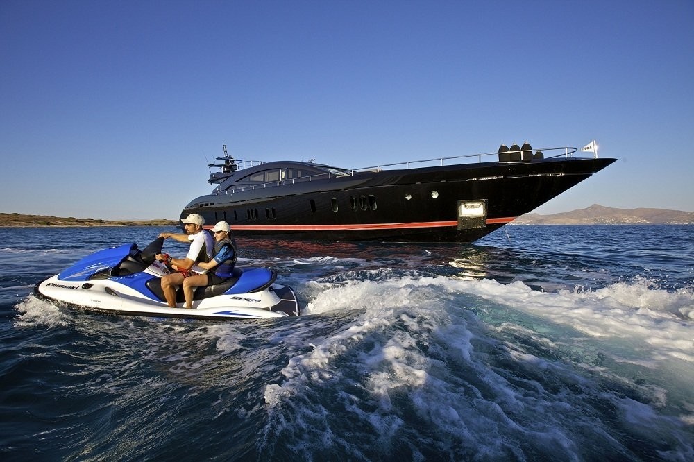 Ship's Tender On Board Yacht O'PATI