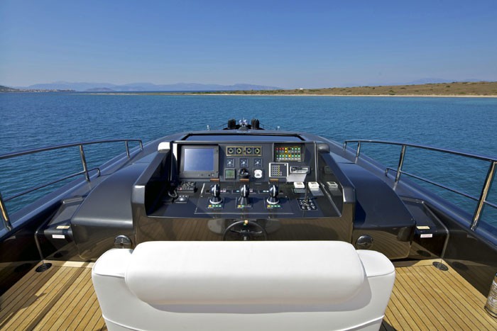 Fly-bridge On Board Yacht O'PATI