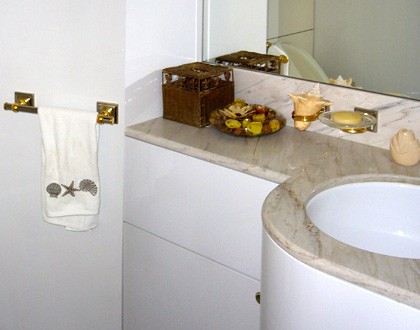 Daytime Toilet Aboard Yacht LADYSHIP