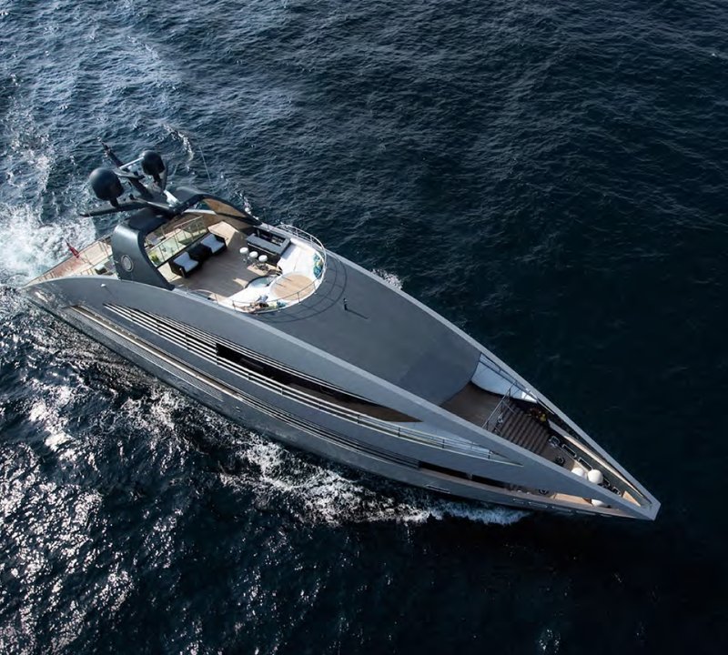 The 41m Yacht OCEAN EMERALD