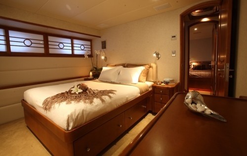 Portside Guest's Cabin On Yacht DAYDREAM