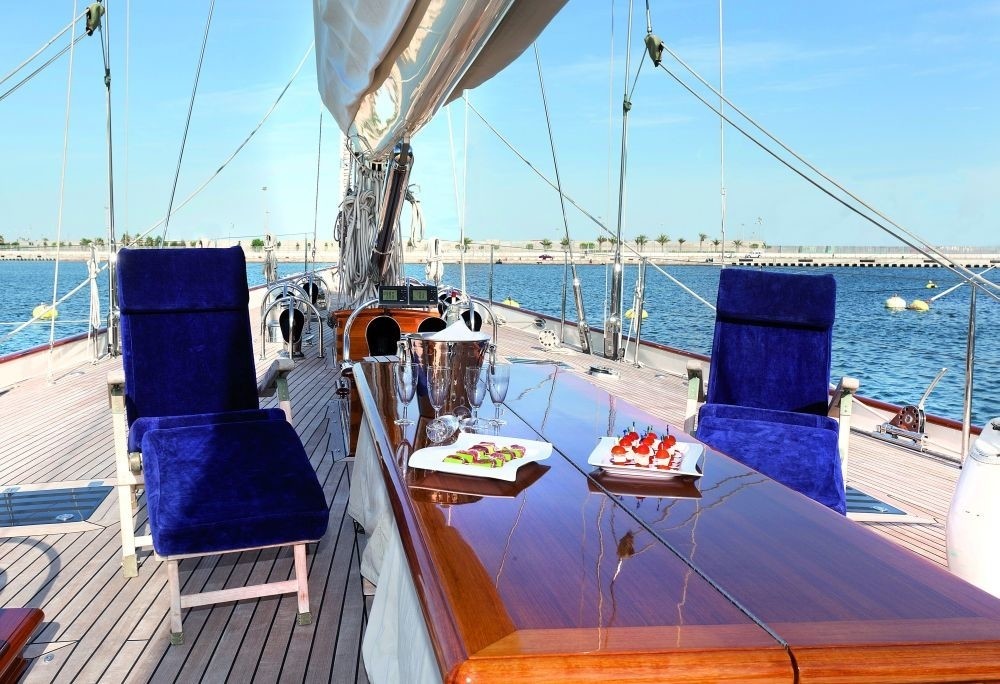 Deck Aboard Yacht THIS IS US