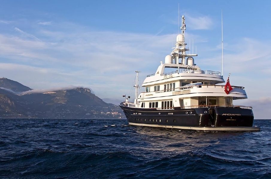 The 43m Yacht ANGIAMO