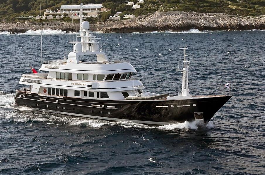 The 43m Yacht ANGIAMO