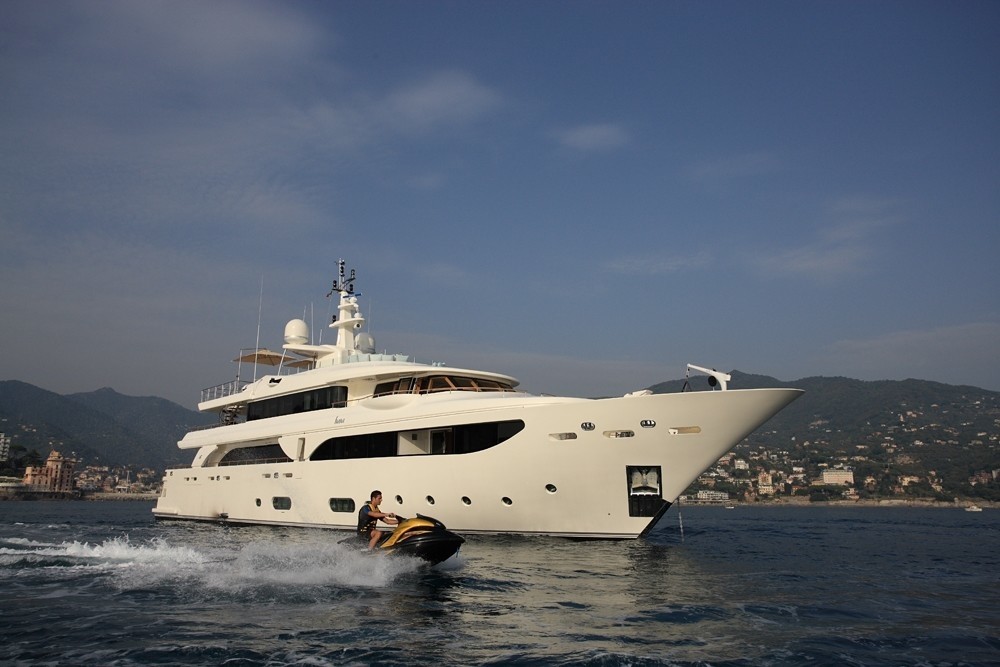 Cruising Jetski Skiing Aboard Yacht HANA