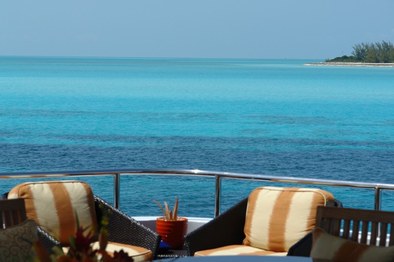 Top Aft Deck On Yacht AT LAST