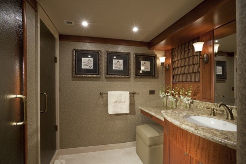 VIP Bathroom On Yacht AT LAST