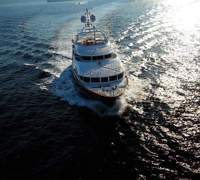 Forward: Yacht BLUE VISION's Cruising Pictured