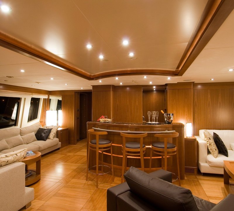Sky-lounge Drinks Bar On Yacht BLUE VISION