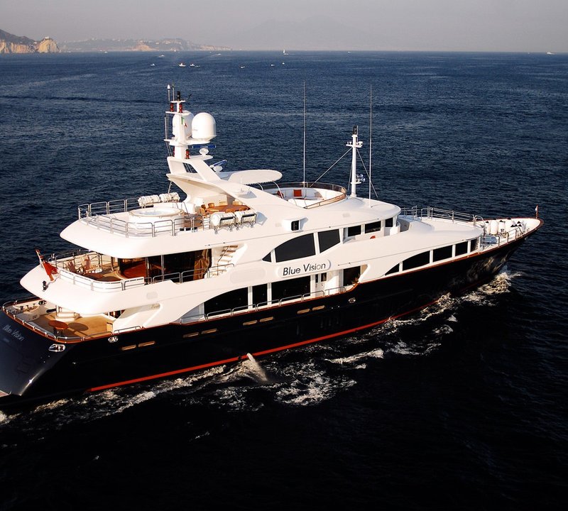 Overview: Yacht BLUE VISION's Cruising Captured
