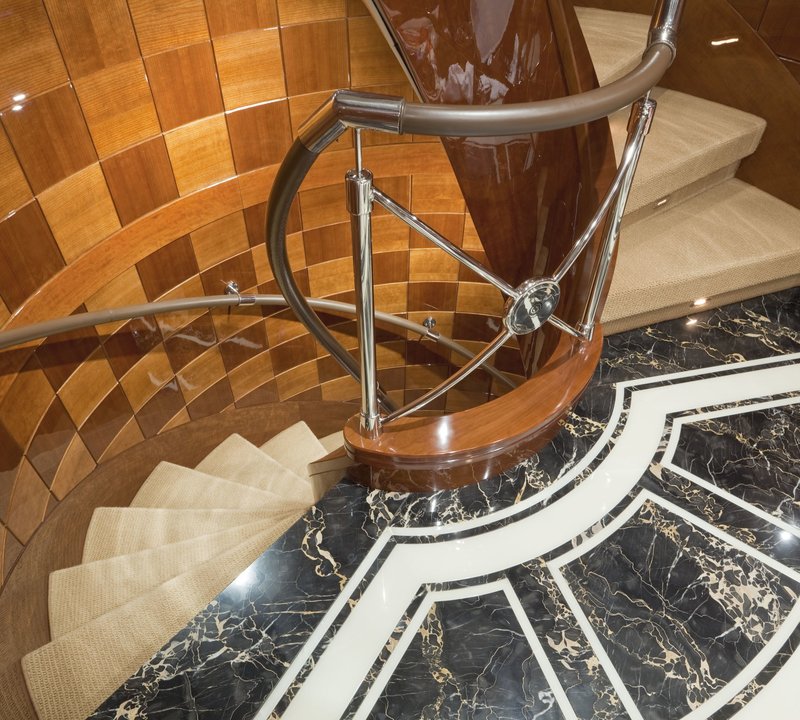 Stairway On Board Yacht COCO VIENTE