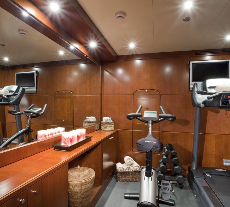 Gym On Board Yacht COCO VIENTE