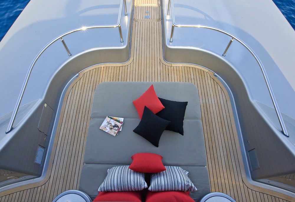 Bridgedeck Deck Fore Aboard Yacht SILVER DREAM