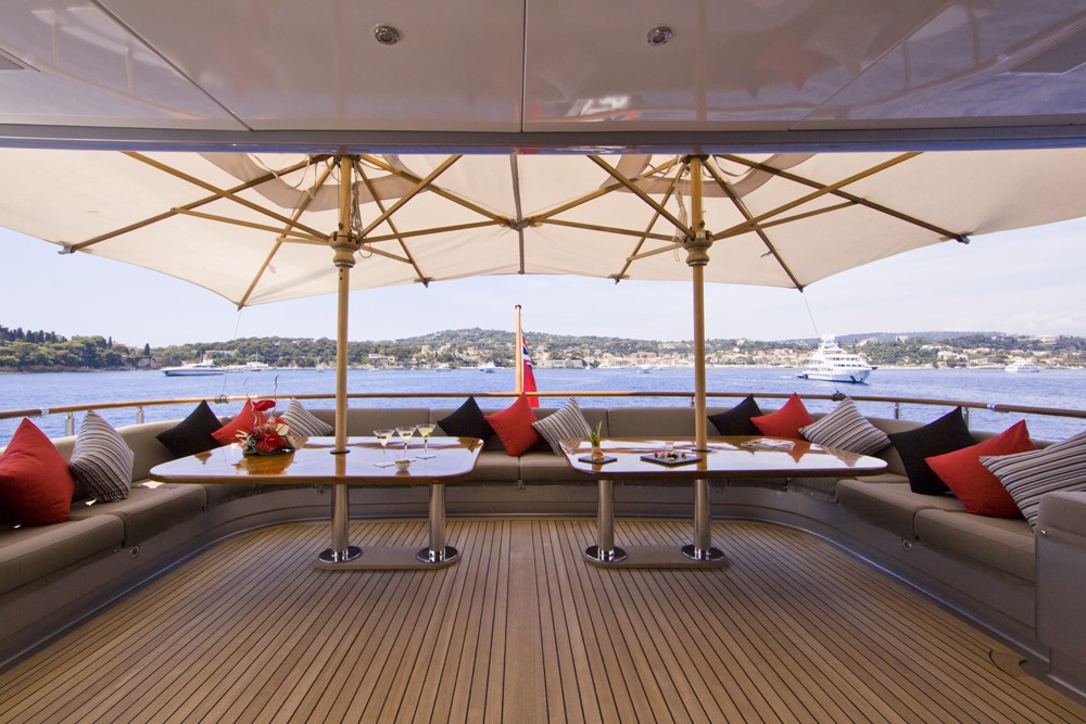 Bridgedeck Deck Eating/dining On Yacht SILVER DREAM